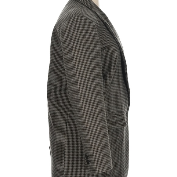 Zara Black and White Houndstooth Blazer - Picture 2 of 3